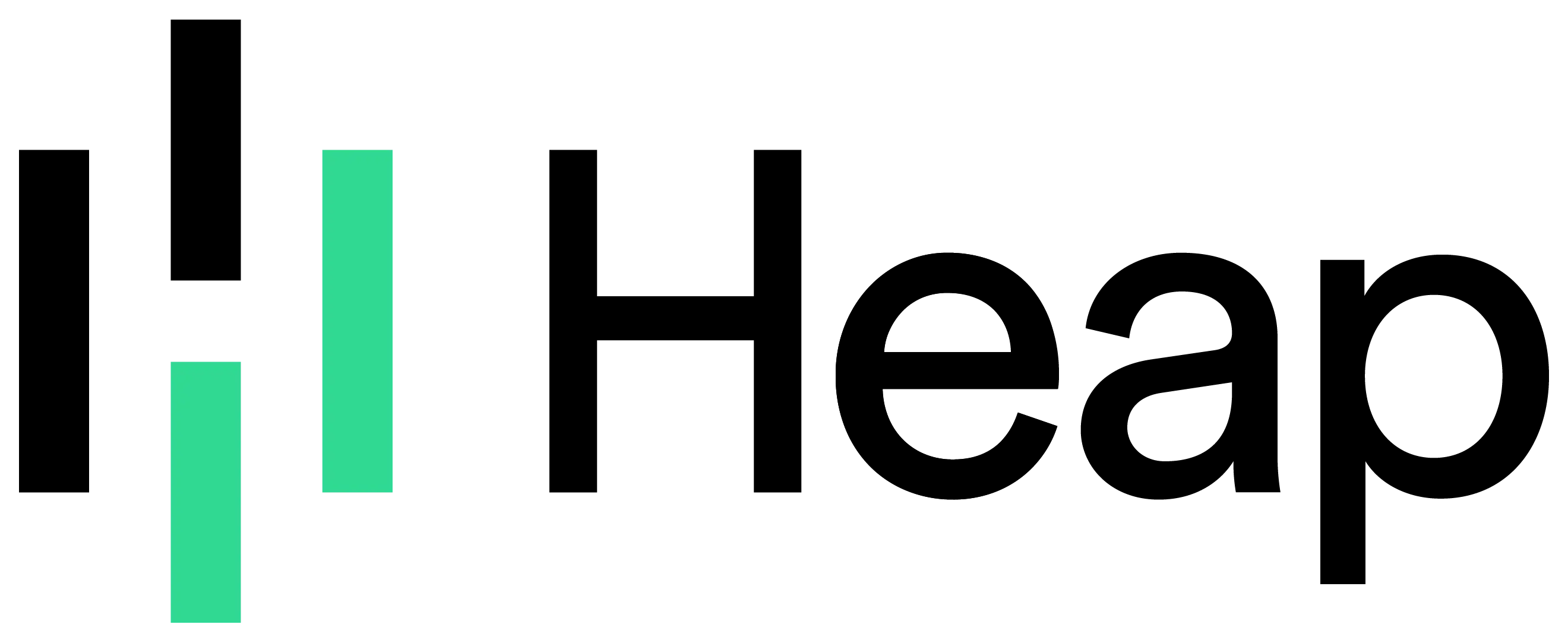 堆（Heap）数据结构主题封面，高低竖条形象隐喻堆的层次有序存储特性
